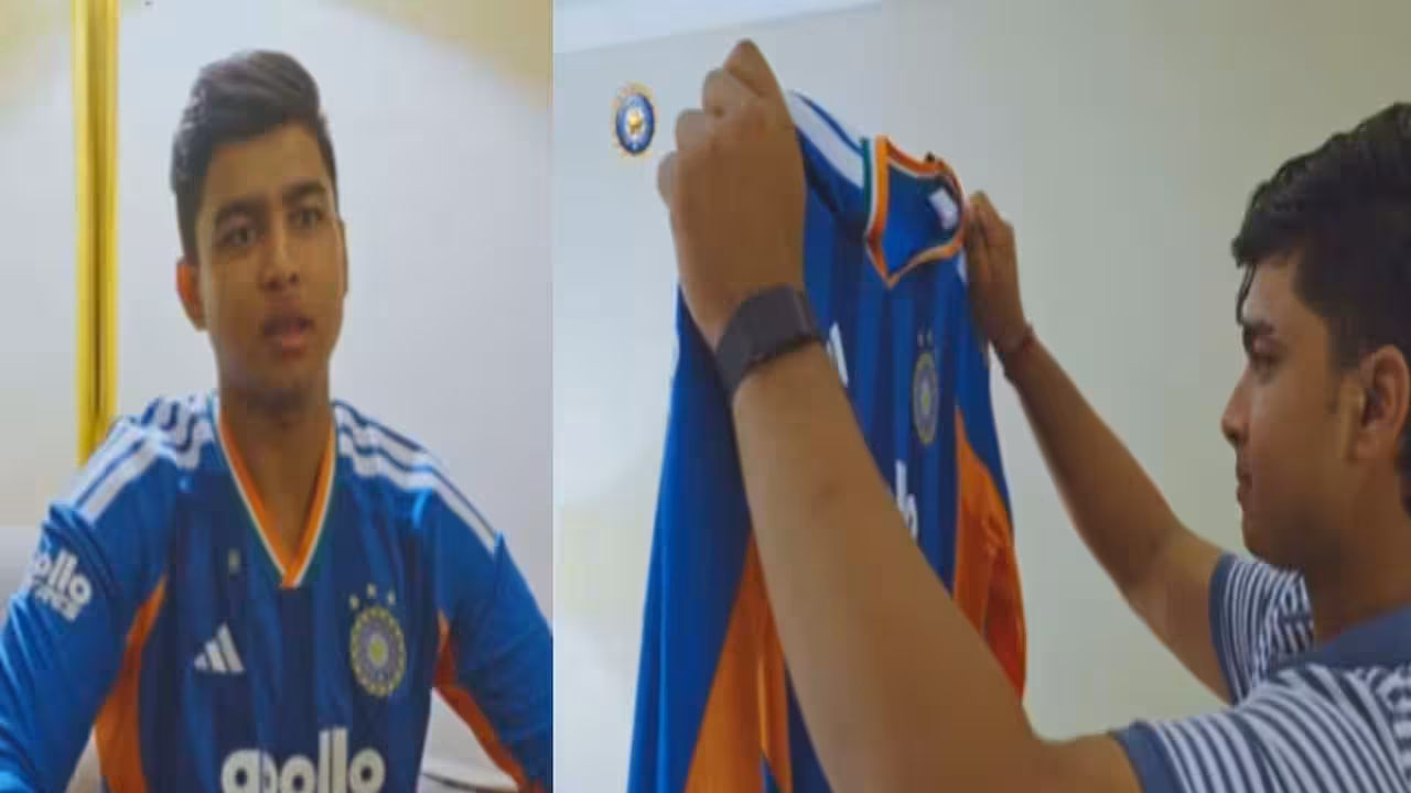 టీమిండియా జెర్సీ అందుకున్న వైభవ్ సూర్యవంశీ..డెబ్యూకు రెడీ