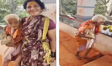ఏడుకొండలు ఎక్కిన 116 ఏళ్ల వృద్ధురాలు!
