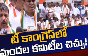తెలంగాణ కాంగ్రెస్ లో మండల కమిటీల చిచ్చు..!