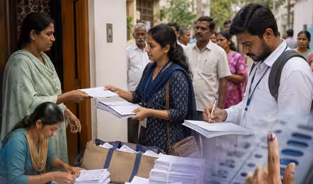 ‘సర్’పై సుర్రుమంటున్న జనం.. ఫారాలు అందక ఎదురుచూపులు