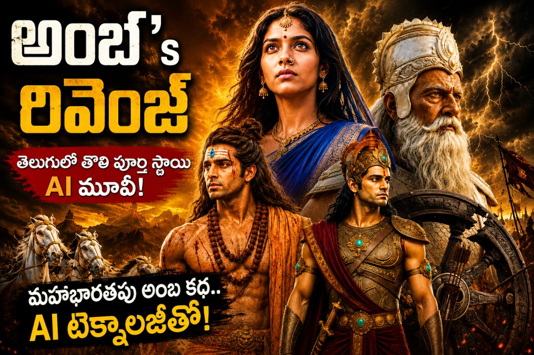 ఏఐ ఫీచర్ ఫిల్మ్‌గా రాబోతున్న ‘అంబ’s రివెంజ్’