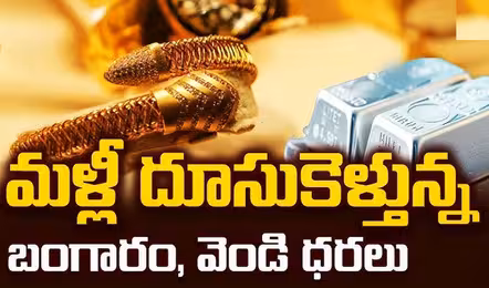 దూసుకపోతున్న బంగారం, వెండి ధరలు
