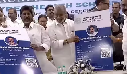 తెలంగాణలో ఉద్యోగుల ఆరోగ్య పథకం ప్రారంభం